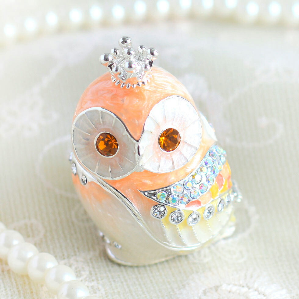 楽天市場】【正規品】 クラウンフクロウ （不苦労） 縁起物 クリスタル