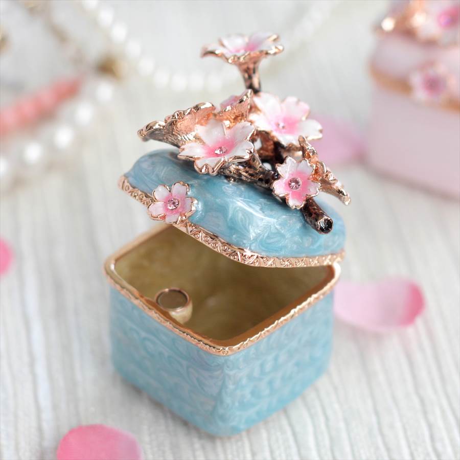 楽天市場】【正規品】 小枝桜 ジュエリーボックス 春色 小物入れ