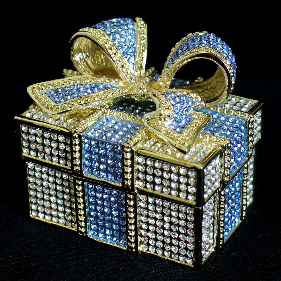 楽天市場】【正規品】 キラキラプレゼントボックス ジュエリーボックス