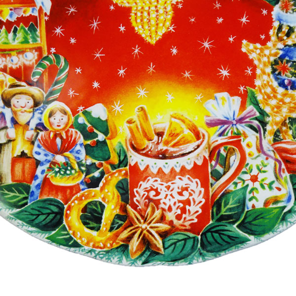 楽天市場】2024 ジアン クリスマスプレート ファンタジー(レッド