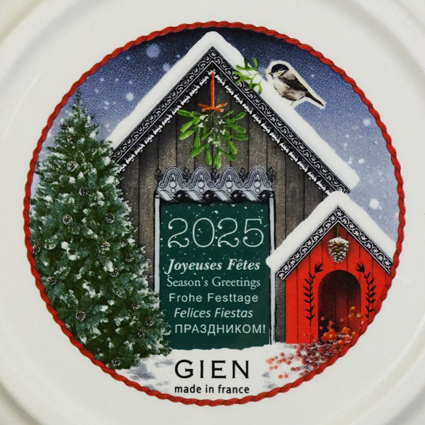 楽天市場】2025 ジアン クリスマスプレート イヤープレート シャレー柄