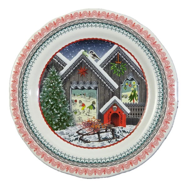楽天市場】2025 ジアン クリスマスプレート イヤープレート シャレー柄