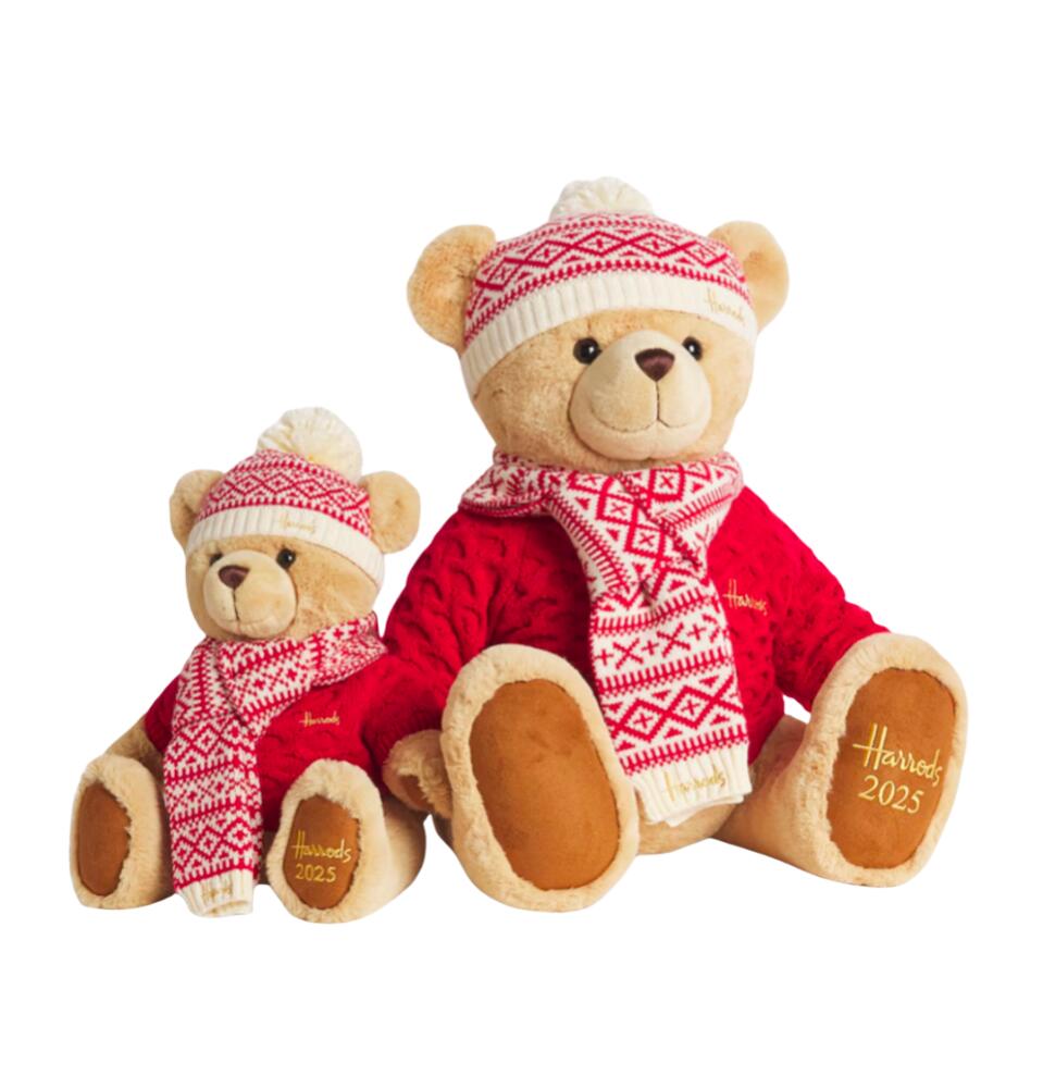 新品ハロッズ テディベア ハロッズ テディベアー3体セット ぬいぐるみ