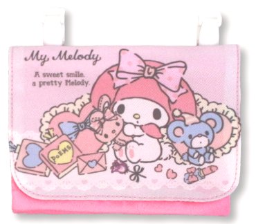 楽天市場】移動ポケット （ ポケットポーチ ) マイメロディ（ ピンク系