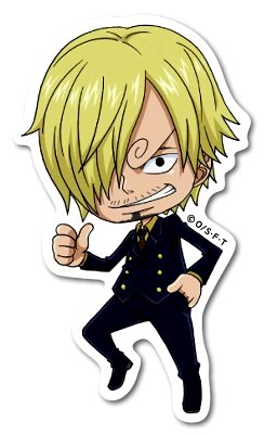 楽天市場】キャラクター ステッカー シール ワンピース （ サンジ