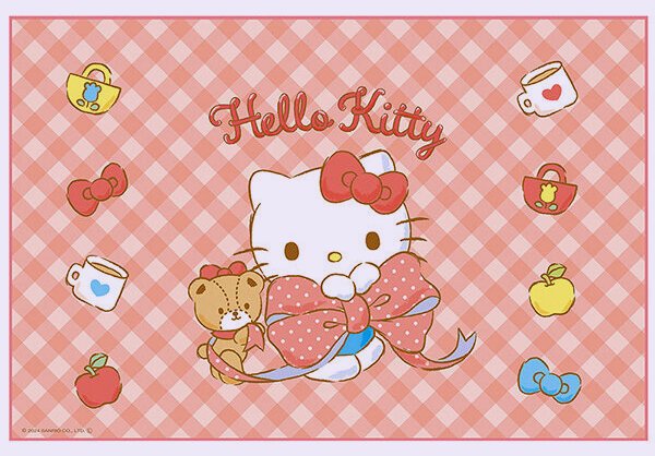 楽天市場】キャラクター レジャーシート キティ（ ビッグリボン