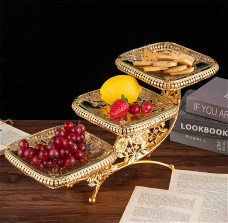 楽天市場】フルーツプレート フルーツ皿 果物皿 3段 デザート展示台