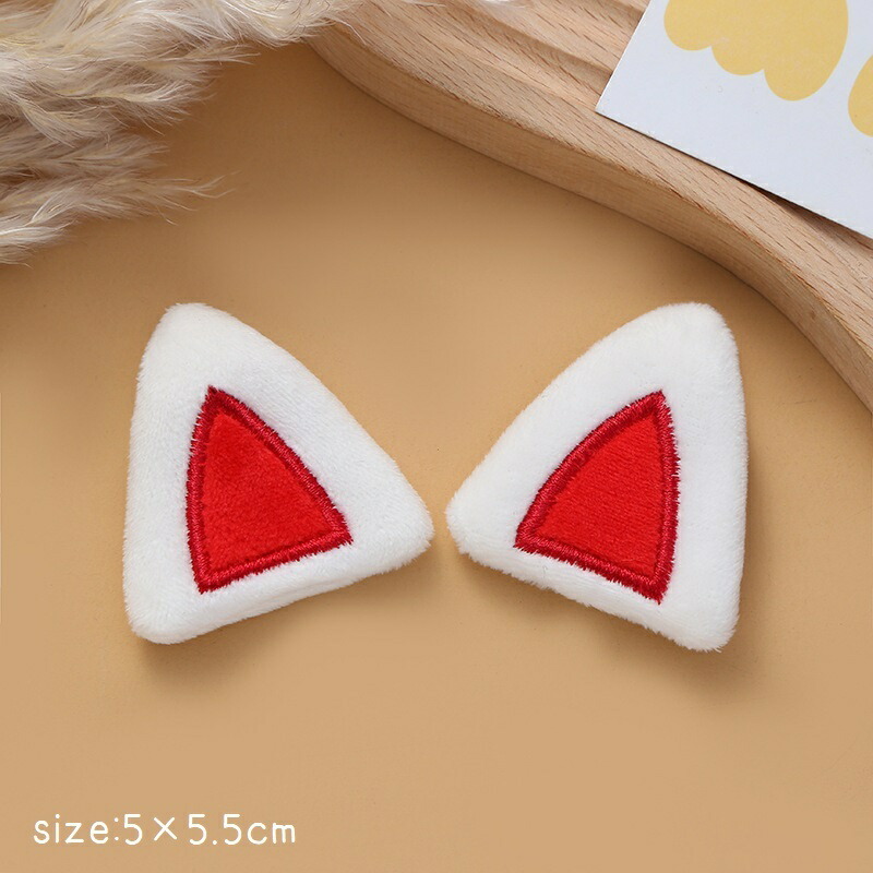 楽天市場】送料無料 猫耳 うさ耳 ハンドメイド用品 手芸用品 両耳 2個