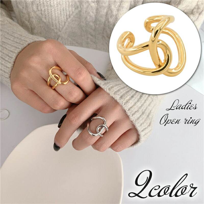 楽天市場】送料無料 指輪 オープンリング レディース 女性