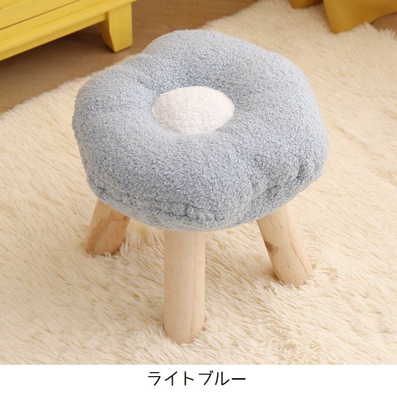 楽天市場】送料無料 スツール 花形 ロースツール H20cm ミニチェア