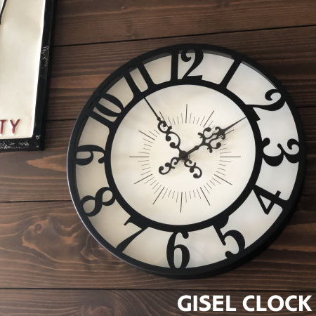 楽天市場】インターフォルム 時計 GISEL ジゼル CL-4960 壁掛け時計
