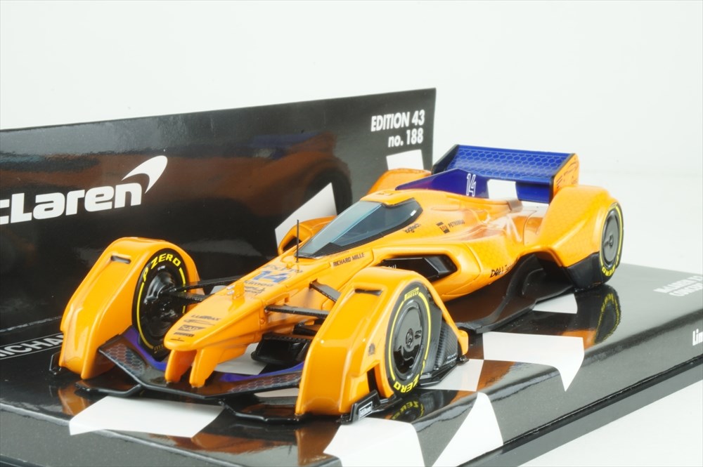 楽天市場】ミニチャンプス 1/43 マクラーレン MP-X2 2018 F1