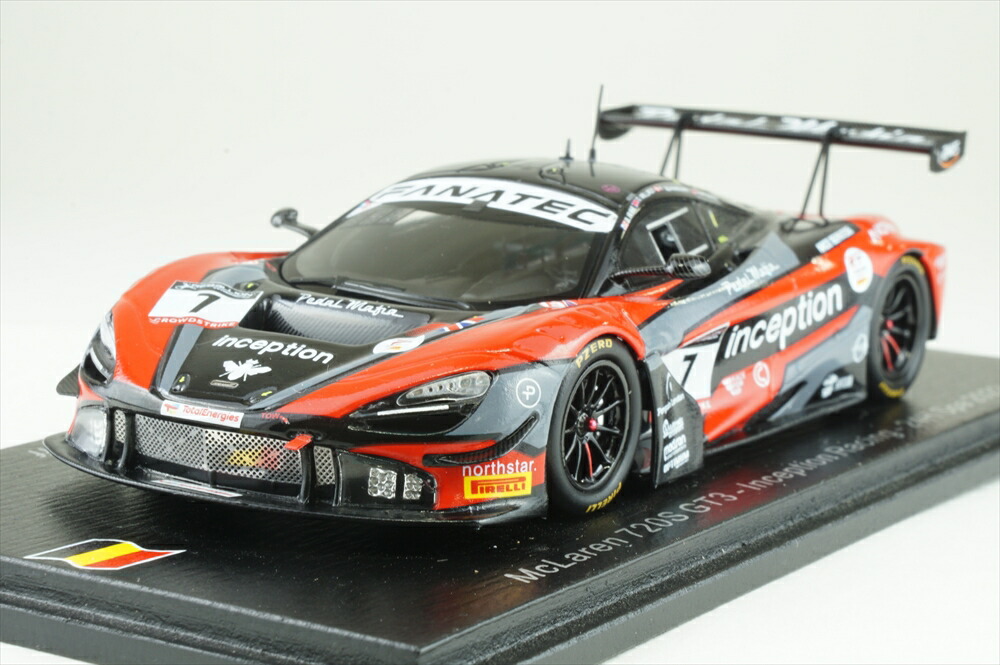 楽天市場】スパーク 1/43 マクラーレン 720S GT3 No.7 Inception 2022