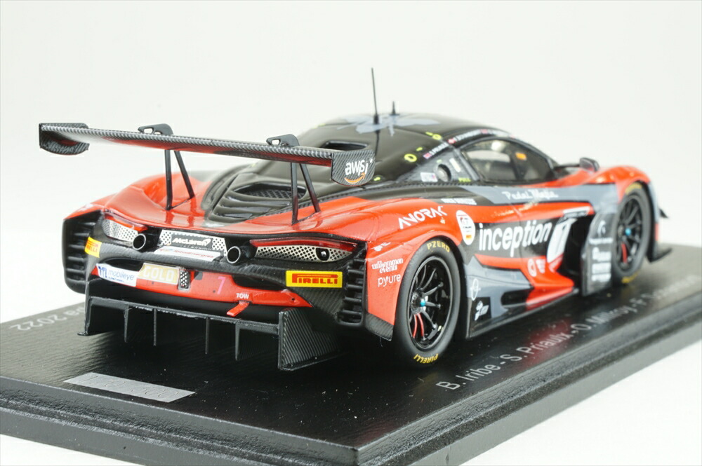 楽天市場】スパーク 1/43 マクラーレン 720S GT3 No.7 Inception 2022
