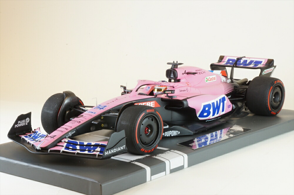 楽天市場】ミニチャンプス 1/18 BWT アルピーヌ A522 2022 F1
