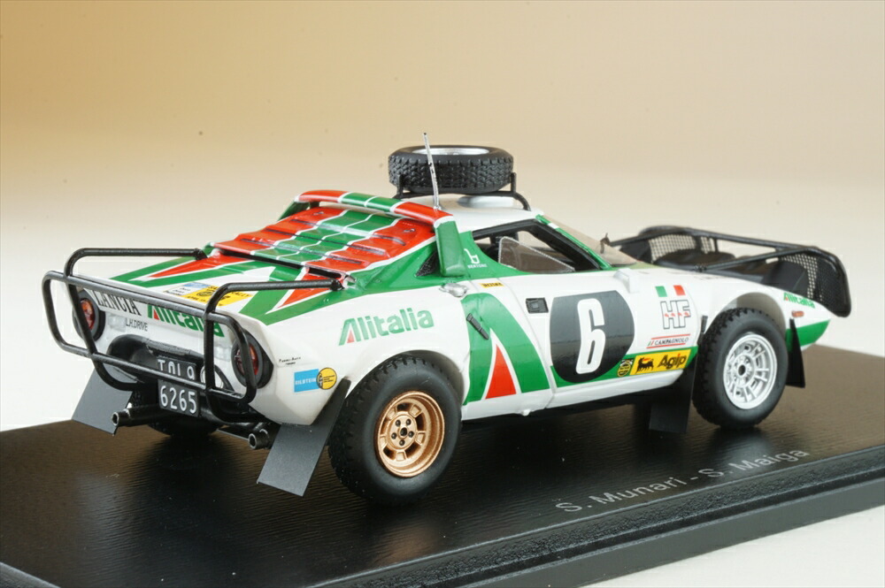 楽天市場】スパーク 1/43 ランチア ストラトス HF No.6 1976 WRC