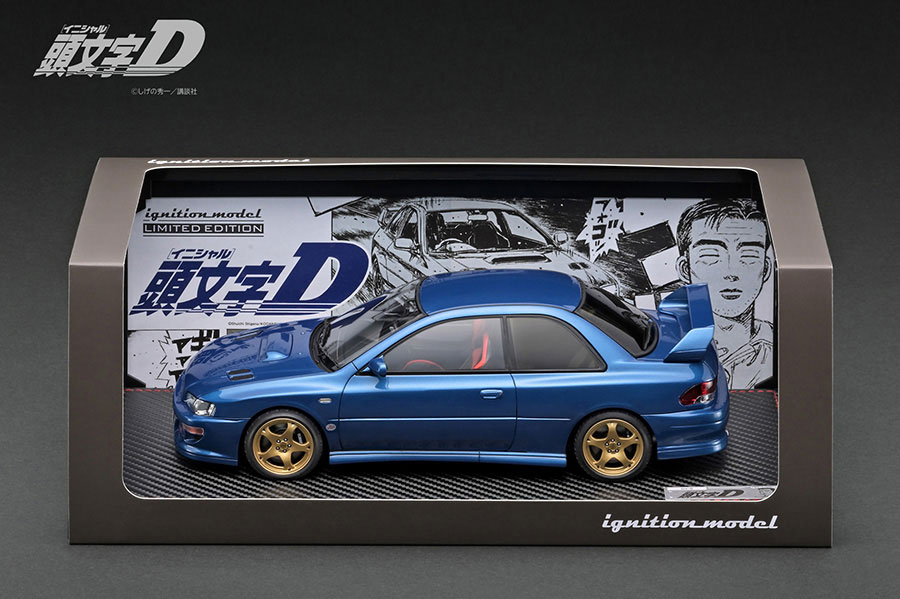 楽天市場】イグニッションモデル 1/18 頭文字D スバル インプレッサ