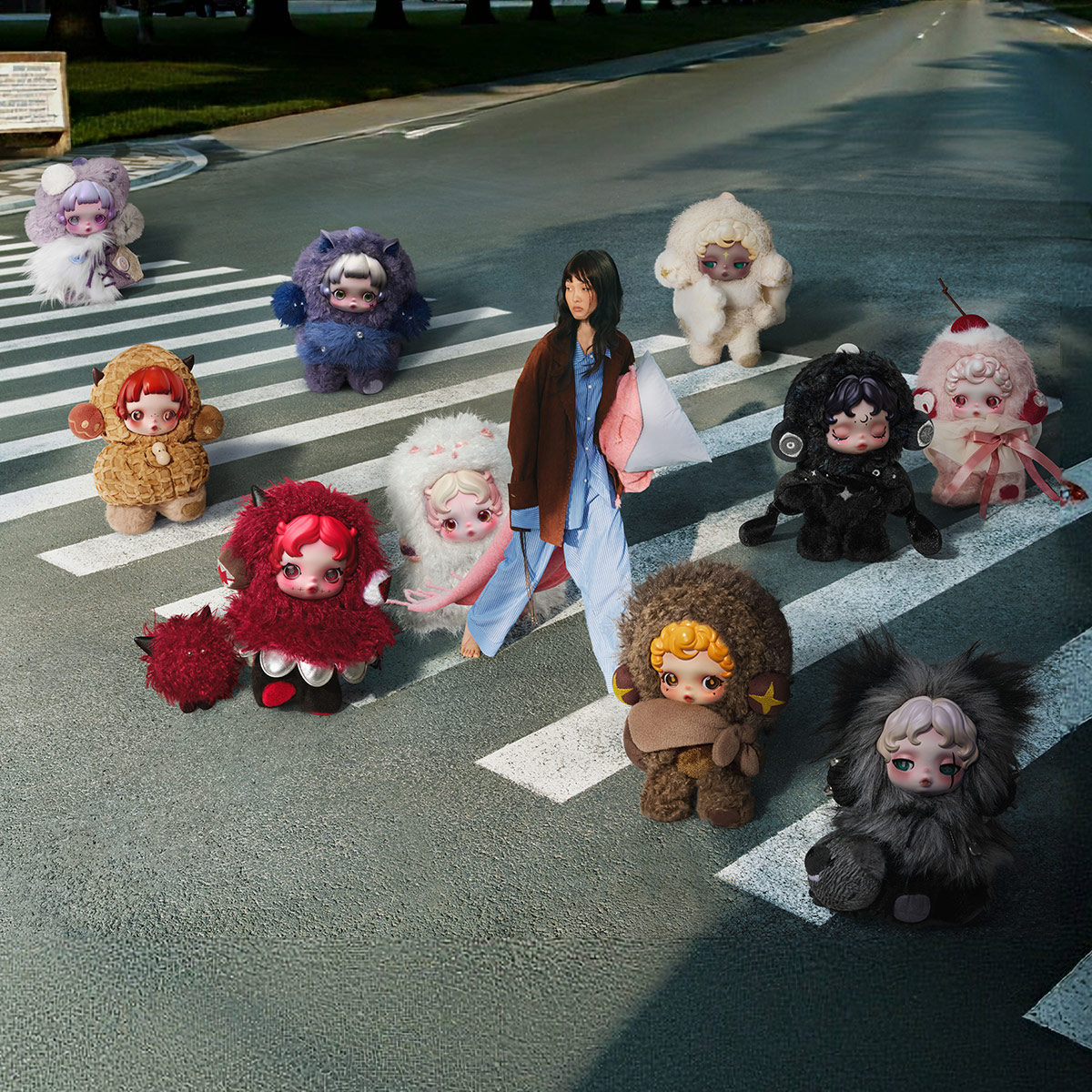 楽天市場】SKULLPANDA You Found Me! シリーズ ぬいぐるみペンダント