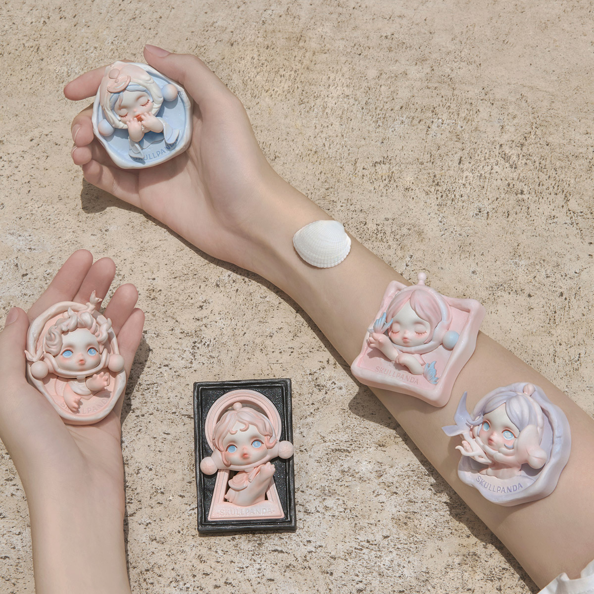 楽天市場】SKULLPANDA The Paradox シリーズ マグネット : POP MART