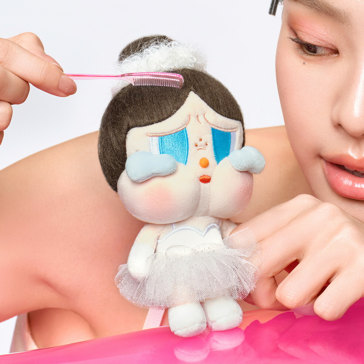 楽天市場】CRYBABY SHINY SHINY シリーズぬいぐるみペンダント : POP