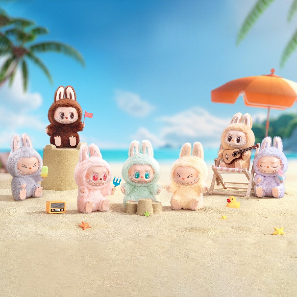 楽天市場】POP MART 公式ストア THE MONSTERS Have a Seat ぬいぐるみ