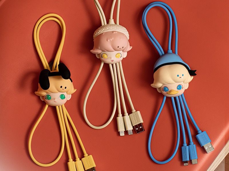 楽天市場】DIMOO WORLD × DISNEY シリーズ 2 in 1 ケーブル【アソート