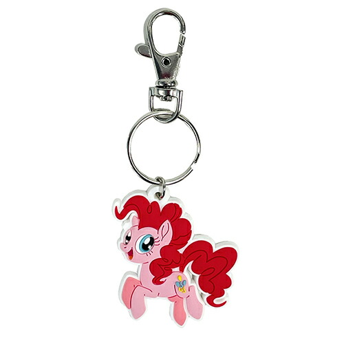 楽天市場】マイリトルポニー ラバー チャーム キーホルダー ( ピンキー