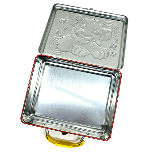 楽天市場】ライオンキング シンバ 缶 トランク ( レッド ) 20086b 小物