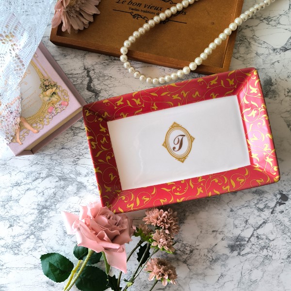 楽天市場】ポーセラーツ 転写紙 【セット割】アラベスク転写紙 ※レッド