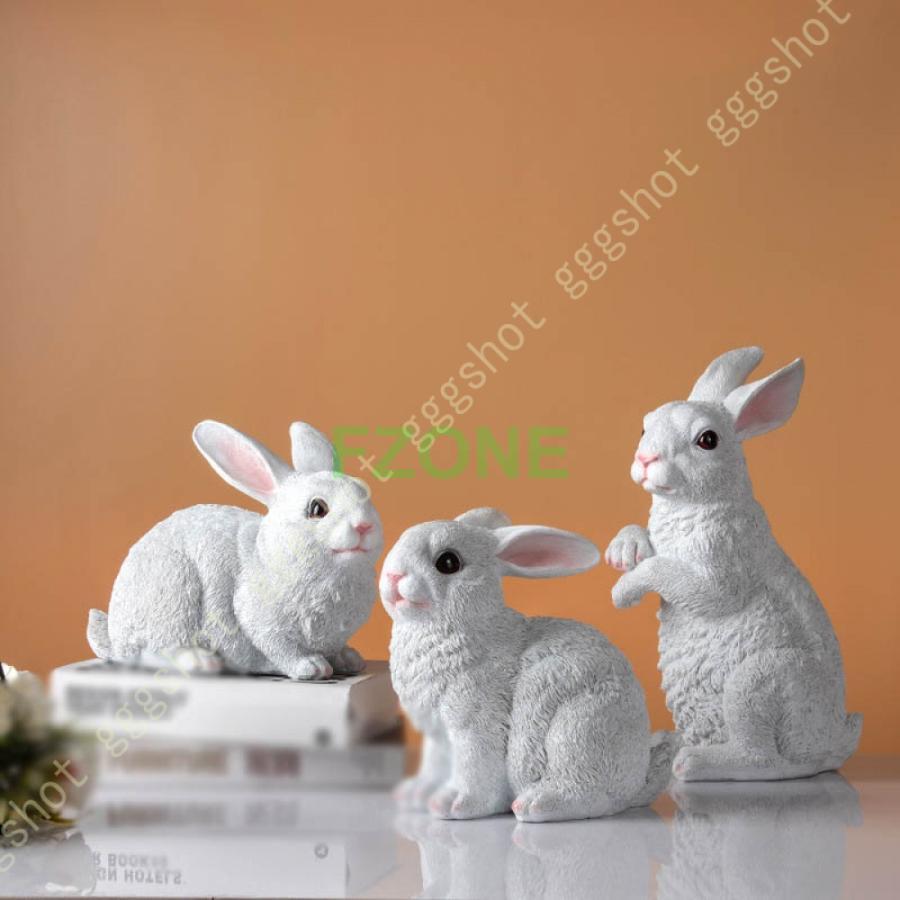 楽天市場】兎グッズ インテリア雑貨 ウサギ置物 ウサギオブジェ 置き物