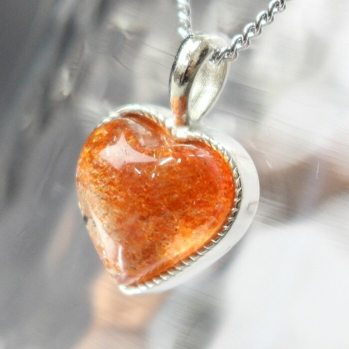 楽天市場】サンストーン ペンダント｜太陽石 Sunstone 日長石 サン