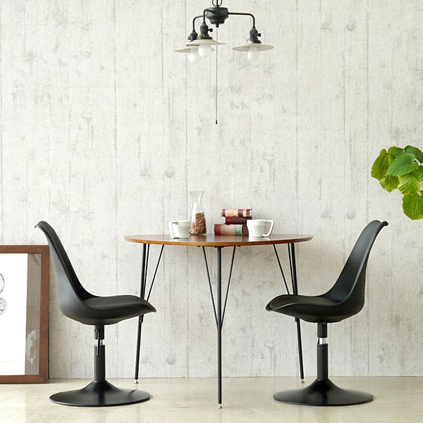 楽天市場】テーブル ダイニングテーブル ウォールナット 三角 幅90cm