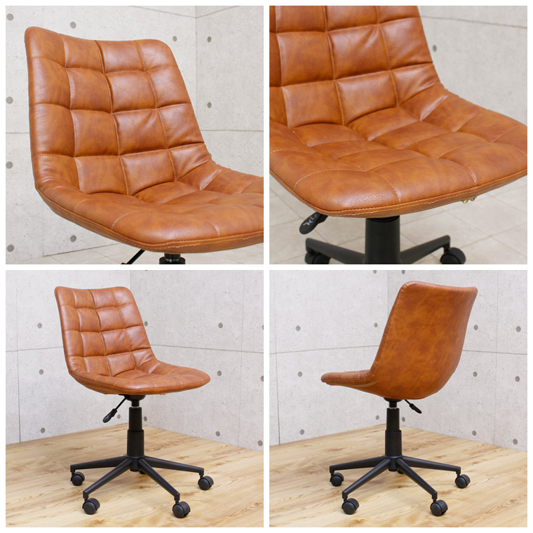 楽天市場】チェア オフィスチェア ラウンドチェア 回転式 チェアー