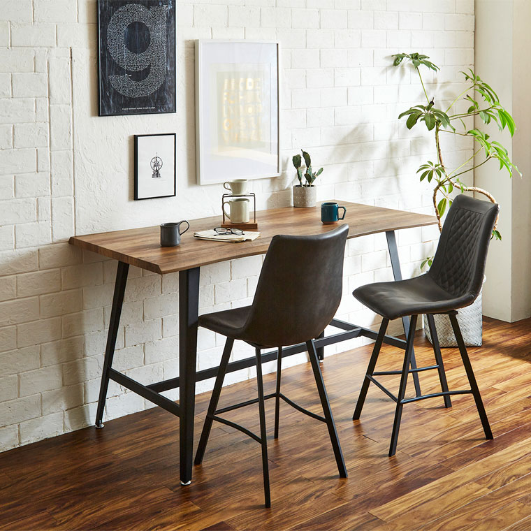 楽天市場】ダイニングテーブル ハイタイプ カウンターテーブル 160cm 4