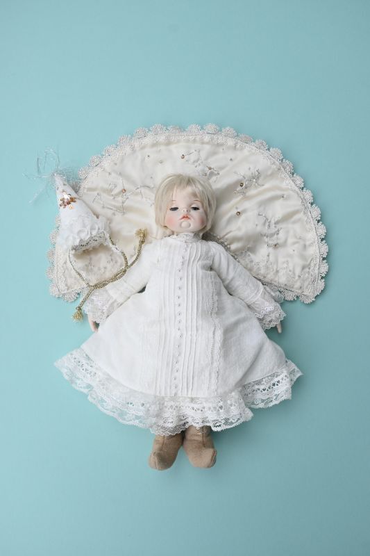 楽天市場】新着 正規販売代理店 さえら ビスクドール お人形 フリル 花