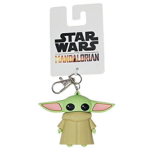 楽天市場】スターウォーズ マンダロリアン 3D ラバーキーチェーン