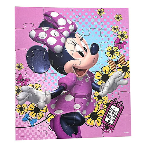 楽天市場】ミニー パズル 24ピース ( 縦図案/イエローフラワー) 15371a