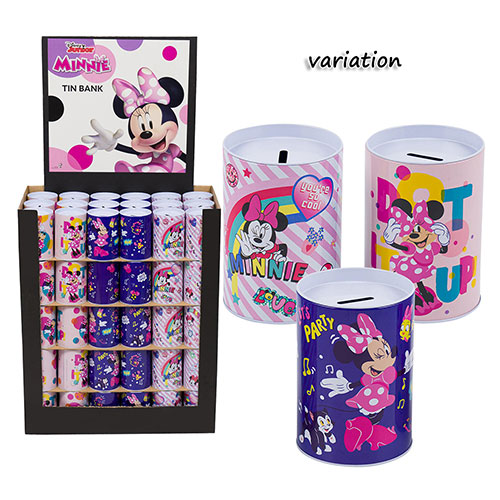 楽天市場】ミニー 貯金箱 ( ピンク／ドット ) 17340a MINNIE ちょきん