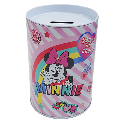 楽天市場】ミニー 貯金箱 ( ピンク／ストライプ ) 17340c MINNIE