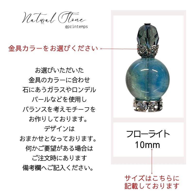 楽天市場】天然石 チャーム ラブラドライト アイオライト ターコイズ