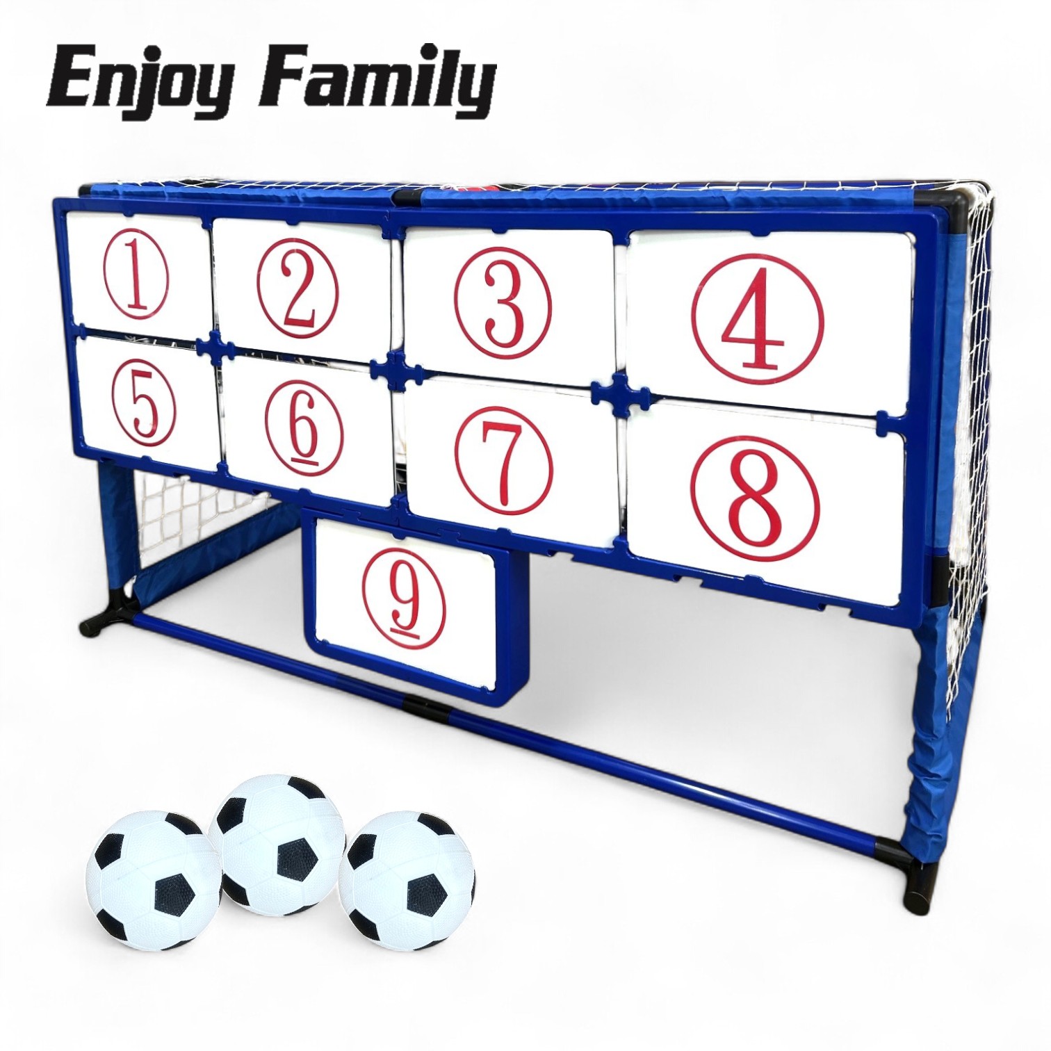 楽天市場】サッカー ストラックアウト ボール3個 ポンプ付き EFS-182