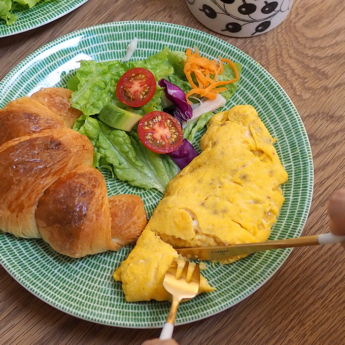 楽天市場】アラビア 24h アベック プレート 20cm グラスグリーン