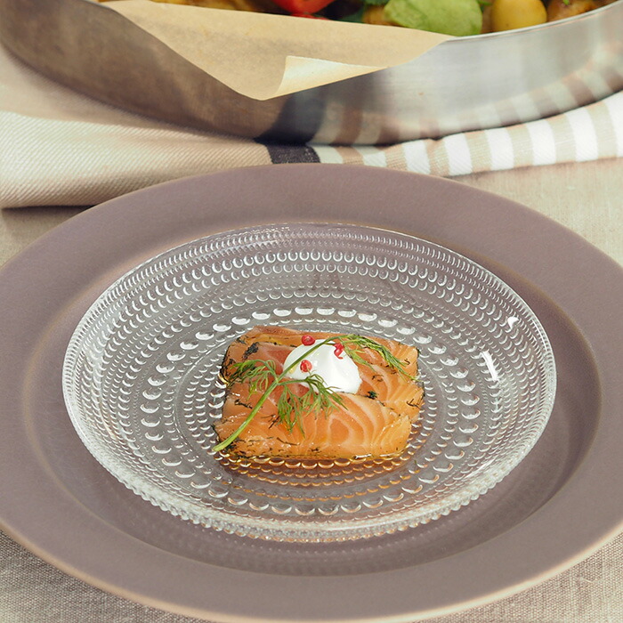 楽天市場】イッタラ カステヘルミ プレート 17cm クリア / iittala