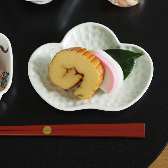 楽天市場】幸楽窯 錦 銀 松葉形 銘々皿 / 有田焼 和食器 新年 お正月