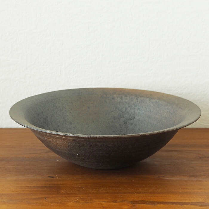 楽天市場】ココチ舎 焼締 リム鉢 大 / 市野雅利 和食器 丹波焼 大鉢