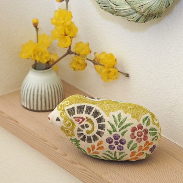 楽天市場】真工藝 木版手染めぬいぐるみ 干支シリーズ・親 未 ひつじ