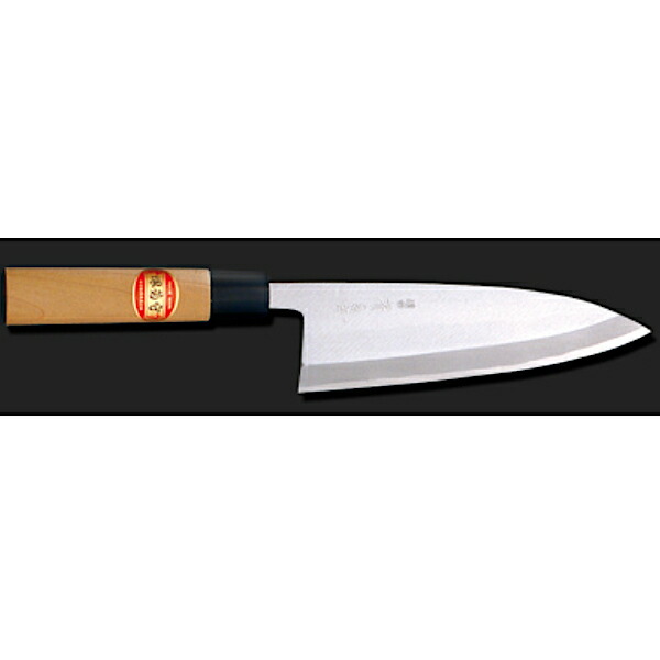 楽天市場】堺菊守 和包丁 請合 (PC柄) 出刃 (片刃) 業務用包丁 105mm