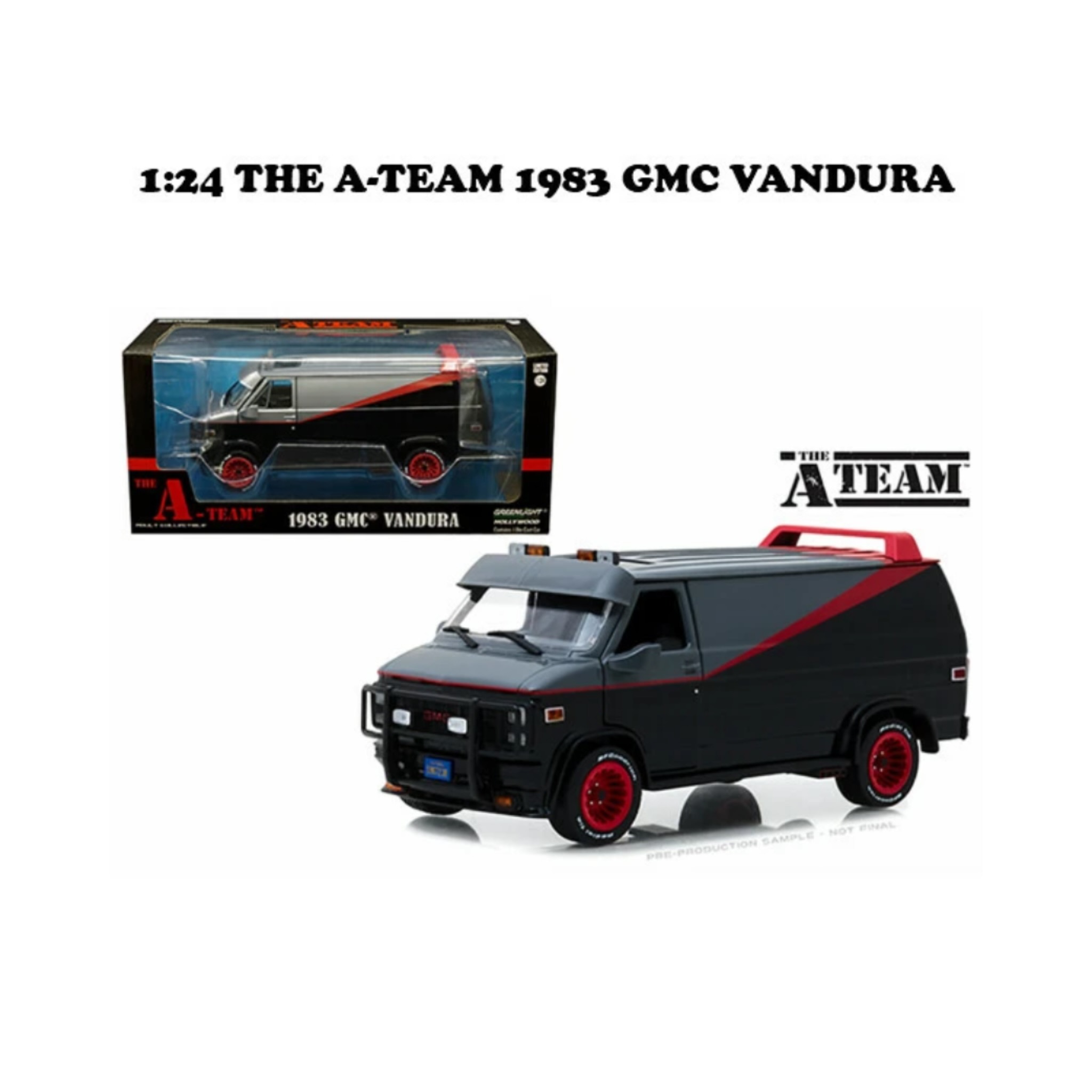 楽天市場】特攻野郎Aチーム GMC バンデューラ ミニカー Jada ジャダ