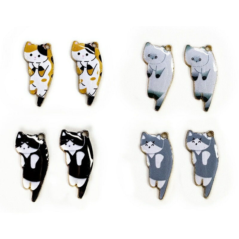 楽天市場】ネコチャーム（2個入）（JTMP-231）| 雑貨 パッチワーク