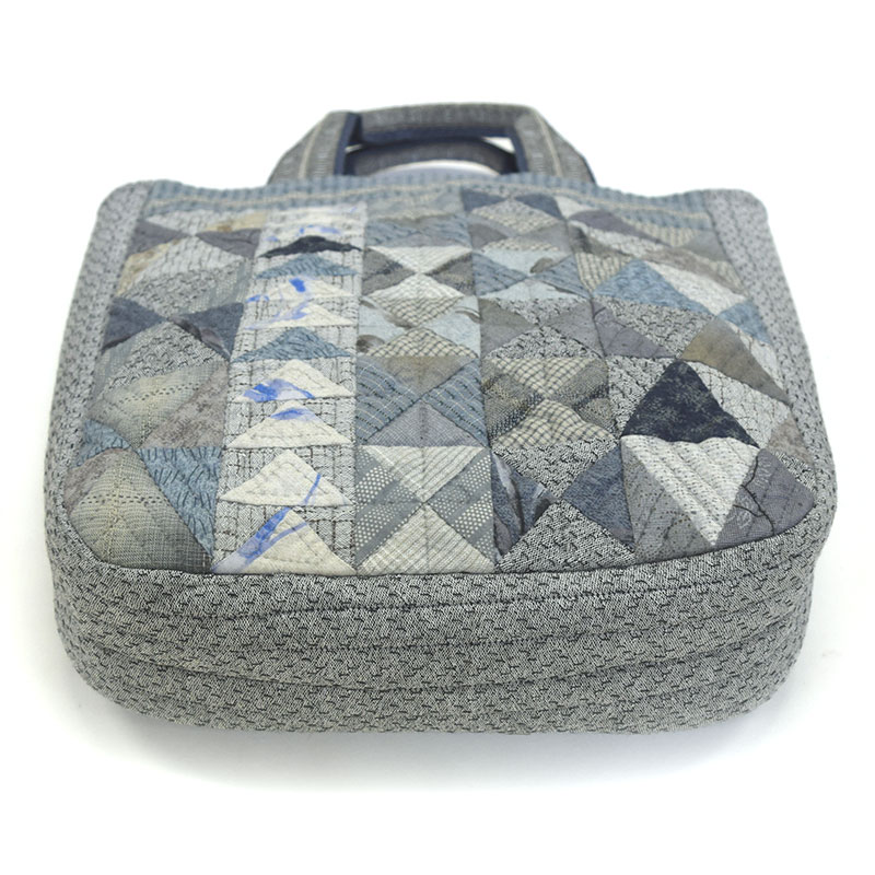 楽天市場】三角がいっぱいのマチつきバッグ | キット パッチワーク